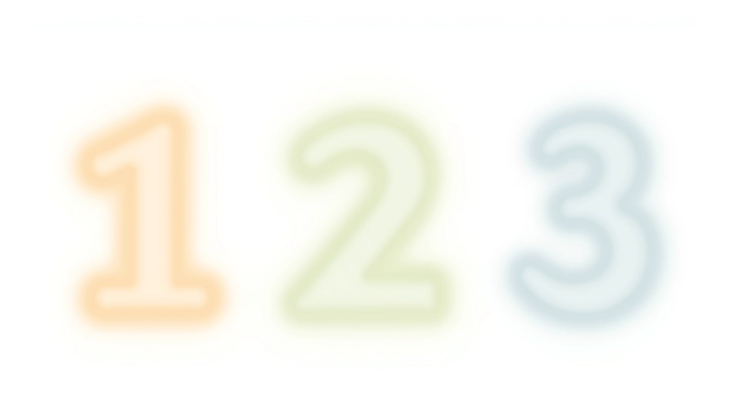 Sequência visual de três passos mostrando progressão de um novo hábito ao longo dos dias